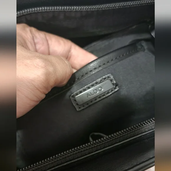 Aldo Black Hand /Cross Body Bag - Picture 4 of 16